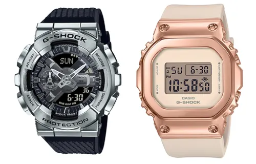 CASIO Unisex Pair Table Series Black Watch