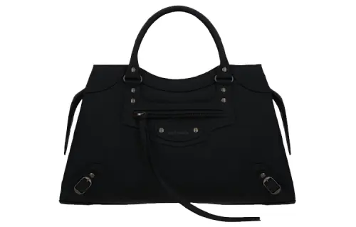 Balenciaga Recycled Polyamide Briefcase Men's Black