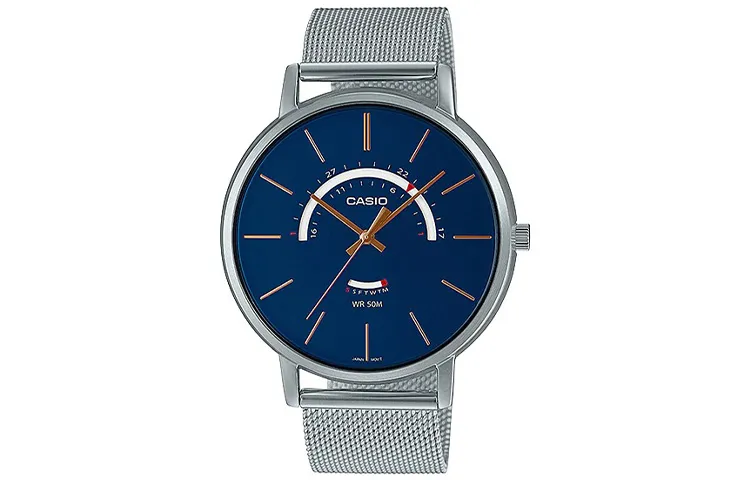 CASIO Men Standard Series Blue Watch MTP-B105M-2AV