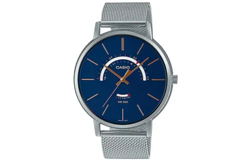 CASIO Men Standard Series Blue Watch MTP-B105M-2AV
