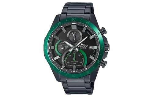 CASIO Men EDIFICE Black Watch EFR-571DC-1AV