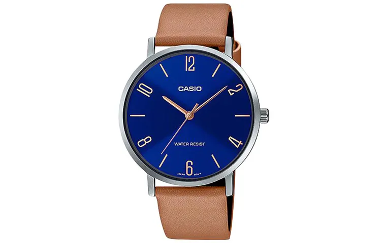 CASIO Men Standard Series Blue Watch MTP-VT01L-2B2