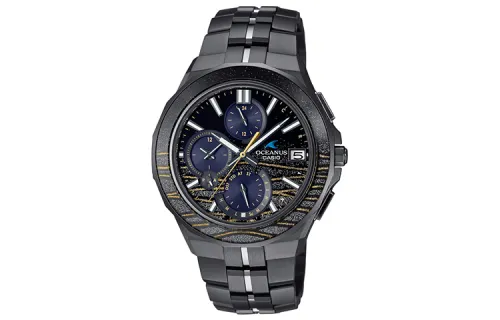 CASIO Men OCEANUS 42.3mm Black Watch