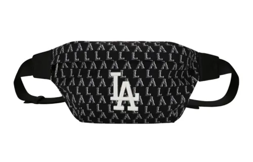 MLB Polyester One Shoulder Crossbody Fanny Pack Regular Unisex Black