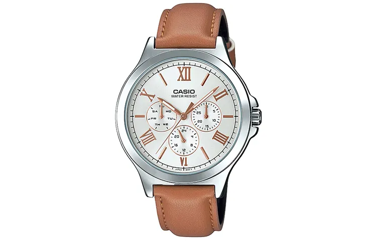 CASIO Men Standard Series Silver Watch MTP-V300L-7A2