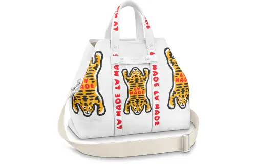 LOUIS VUITTON X Nigo Tote Journey White