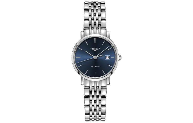 LONGINES Boya Collection Automatic Mechanical Movement 30m Waterproof Women's Watch 29mm Blue Dial