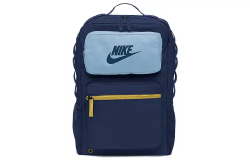 Nike Polyester Backpack Regular Men's Blue