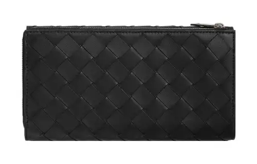 Bottega Veneta Calfskin Wallet Men's Black