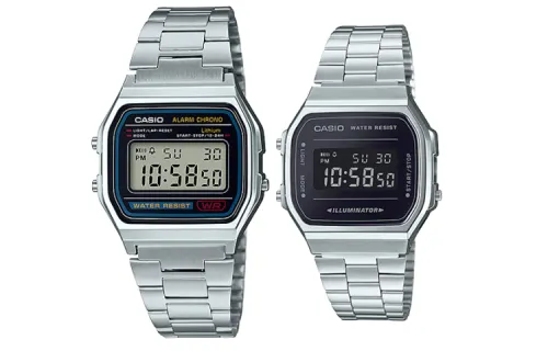 CASIO Unisex Pair Table Series Black Watch