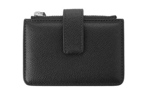 Maison Margiela Cow Leather Coin Purse Unisex Black