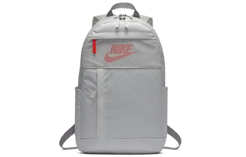 Nike Polyester Backpack Regular Unisex Gray