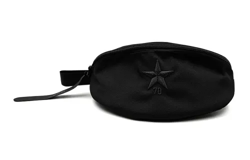 Converse Polyester One Shoulder Crossbody Sling Bag Unisex Black