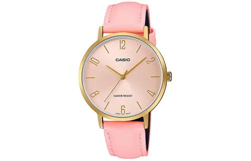 CASIO Women's Standard Series Pink Watch LTP-VT01GL-4B