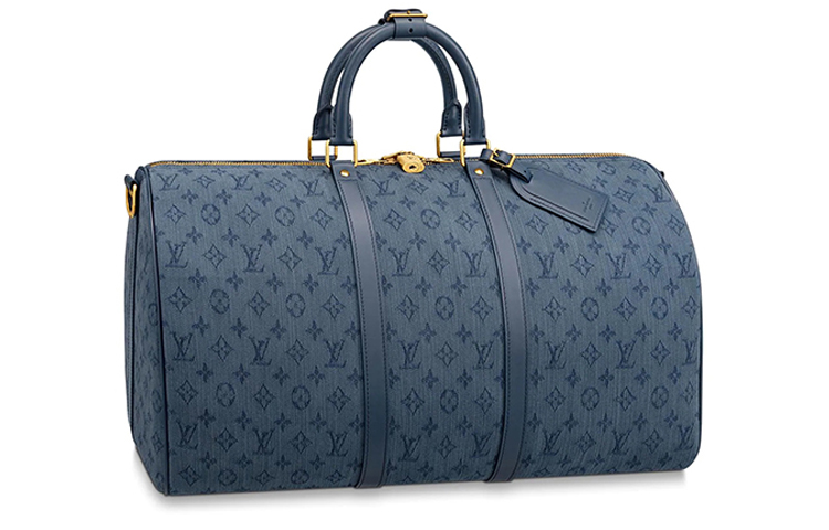 Мужская сумка Louis Vuitton Keepall (коричневая) — фото 2