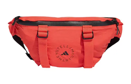Adidas Stella McCartney Collaboration Polyamide Sling Bag, Fanny Pack Regular Women's Orange Red