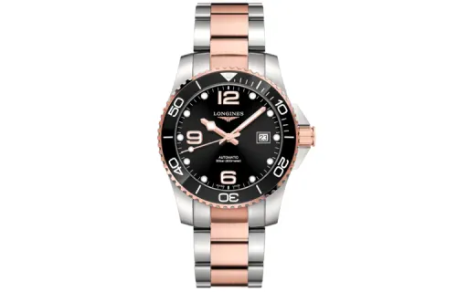 LONGINES Comcast Diving Collection Automatic Mechanical Movement 300m Waterproof Men's Watch Black Dial