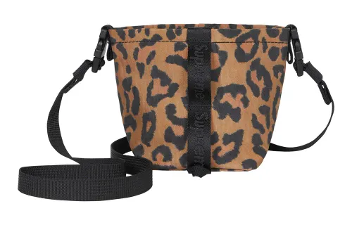 Supreme Nylon Fabric Bucket Bag, Shoulder Bag, Crossbody Bag Regular Unisex Leopard Print