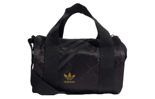 Adidas Originals Trefoil Polyester Boston Bag, Shoulder Bag, Handbag Unisex Black
