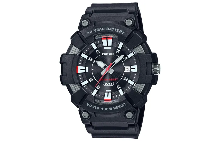 CASIO Men's YOUTH - Round 3-Hand Display Watch