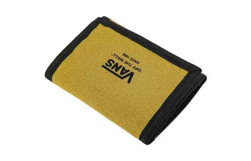 Vans Canvas Wallet Unisex Yellow Green