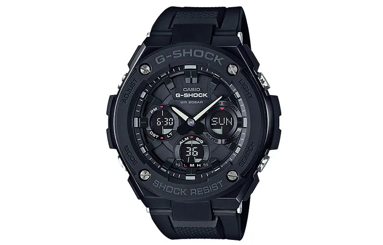 CASIO Men G-STEEL Series 16mm Black Watch GST-S100G-1B