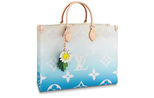 LOUIS VUITTON Onthego Gradient Pastel Gm Blue