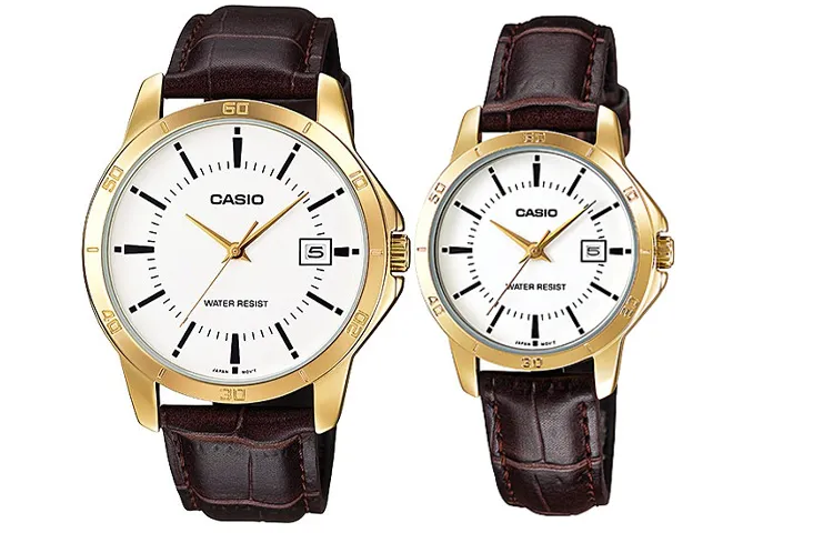 CASIO Unisex Pair Table Series White Watch