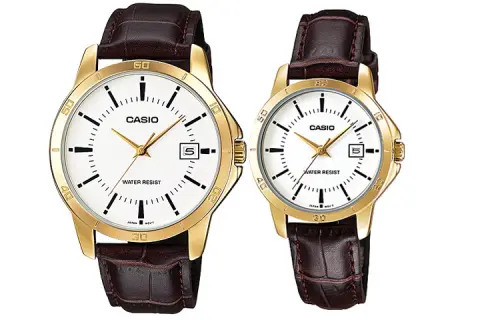 CASIO Unisex Pair Table Series White Watch