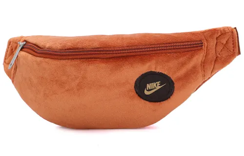 Nike Velvet Shoulder Bag, Crossbody Bag, Sling Bag, Fanny Pack Regular Unisex Orange