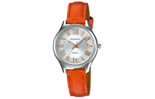 CASIO Women's SHEEN Silver Watch SHE-4050L-7A