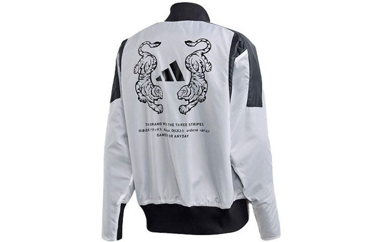 Мужская куртка adidas M VRCT OVERSIZE (белая) — фото 2