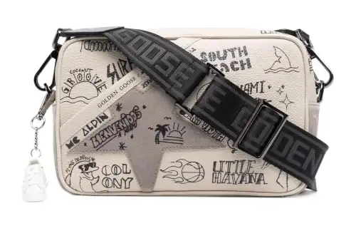 Golden Goose Leather Crossbody Bags Women's White