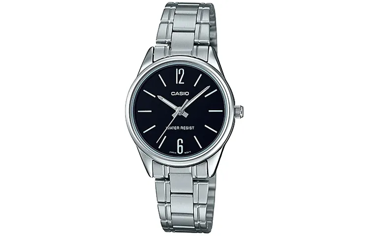 CASIO Women's Standard Series Black Watch LTP-V005D-1B