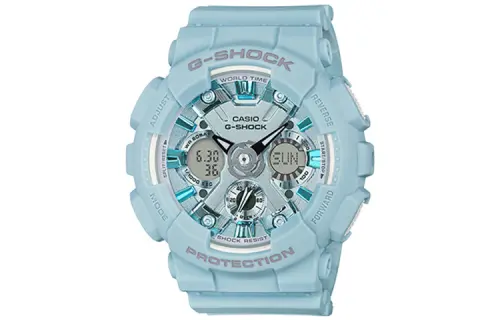 CASIO Women's Blue Watch GMA-S120DP-2A
