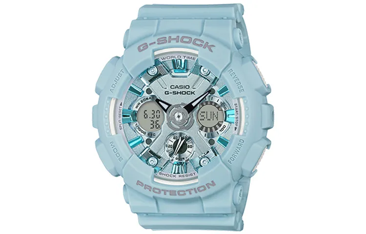 CASIO Women's Blue Watch GMA-S120DP-2A