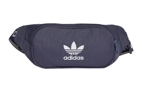 Adidas Originals Polyester Sling Bag, Crossbody Bag, Fanny Pack Unisex Dark Gray Navy Blue