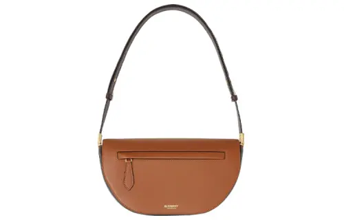 Burberry Small Olympia Leather Bag Tan