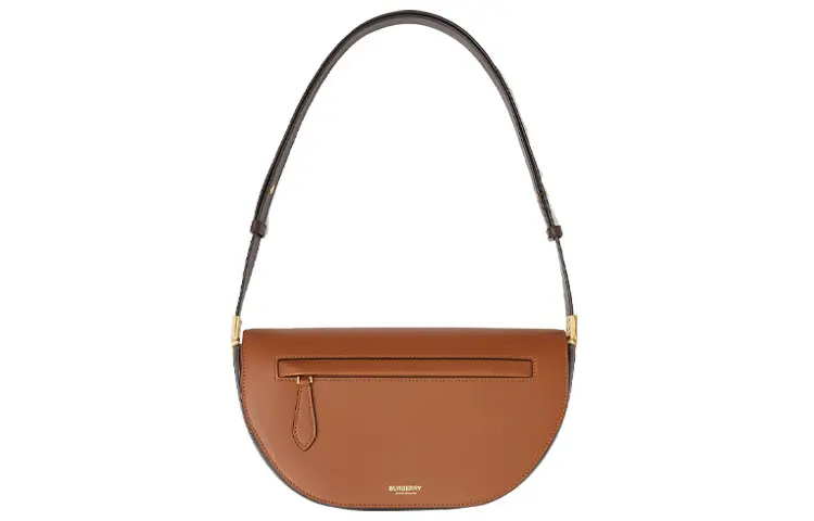 Burberry Small Olympia Leather Bag Tan