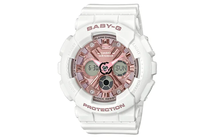 CASIO Women's BABY-G Pink Watch BA-130-7A1PRL