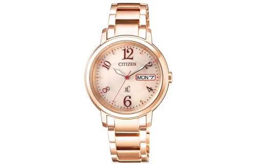 CITIZEN C Collection Quartz Movement Stainless Steel Strap Watch Women's Watch Gold Dial