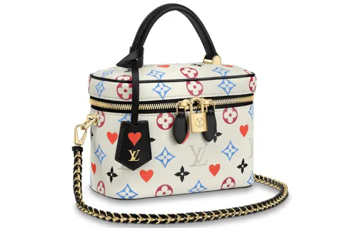 LOUIS VUITTON Vanity Pm Game On White