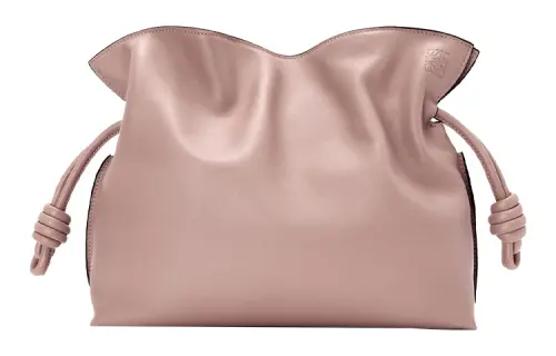 LOEWE Napa Calf Leather Handheld Shoulder Bag, Crossbody Bag Medium Women's Dark Blush Color