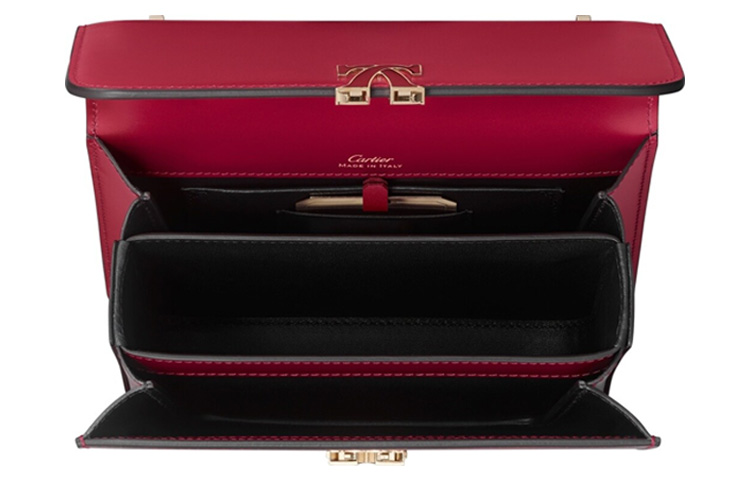 Женская сумка Cartier Double C (красный) — фото 5