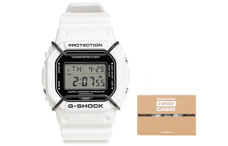 CASIO Men G-SQUAD Series White Watch DW-5600TNT-7DR