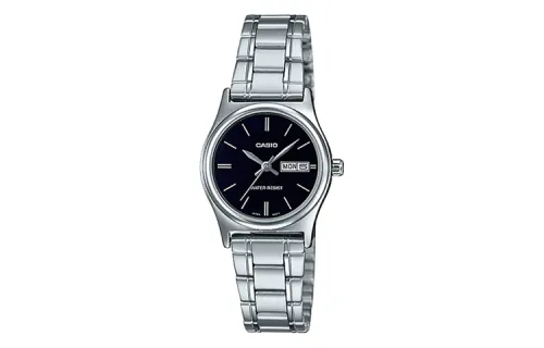 CASIO Women's Standard Series Black Watch LTP-V006D-1B2