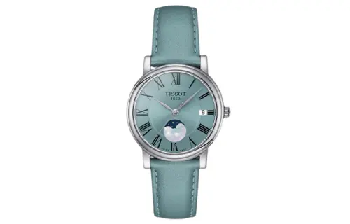 TISSOT Kason Zen I Collection Quartz Movement Women's Watch 32mm Blue Dial Stainless Steel Case