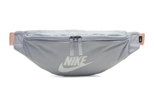 Nike Heritage Polyester Crossbody Bag, Fanny Pack Regular Unisex Gray