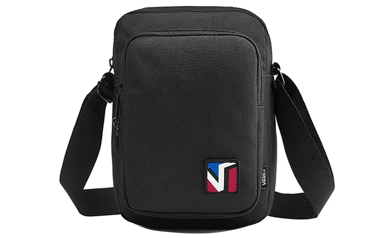 Vans Canvas Bag, Shoulder Bag Unisex Black
