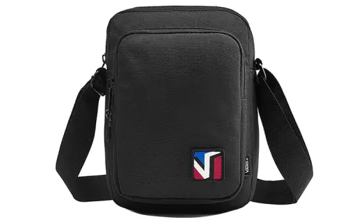 Vans Canvas Bag, Shoulder Bag Unisex Black